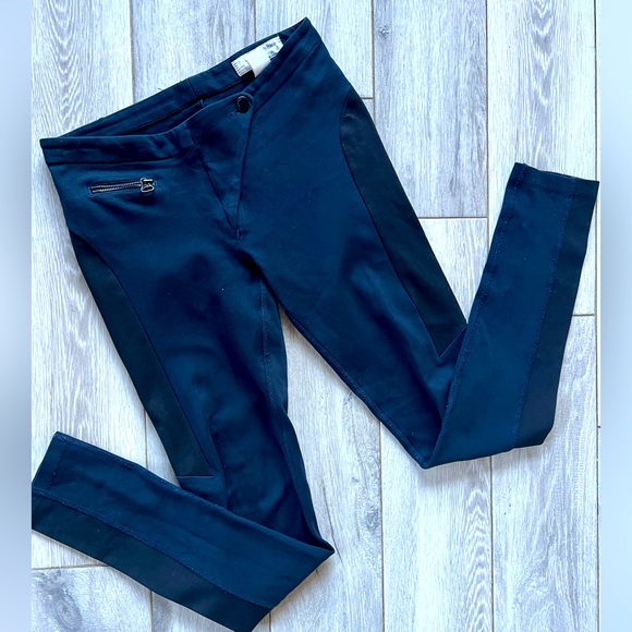 Rag & Bone rider leggings (w/ stretch) with overlap closure. Women’s size 26 - Picture 3 of 9